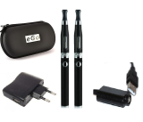  Elektronická cigareta GoTech CE5-S bezknotová 1100 mAh 2ks Černá