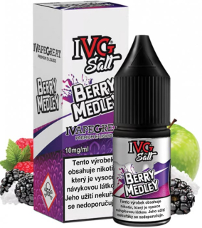 E-Liquid IVG SALT Berry Medley 10ml - 10mg