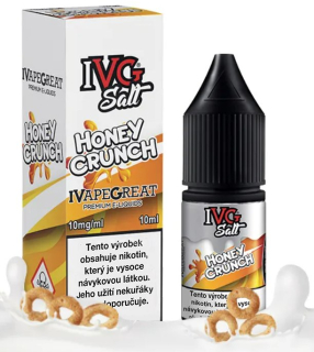 E-Liquid IVG SALT Honey Crunch 10ml - 10mg