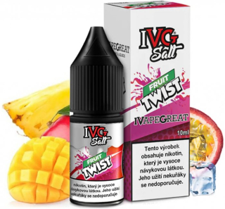 E-Liquid IVG SALT Fruit Twist 10ml - 10mg