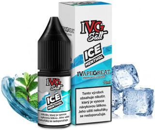 E-Liquid IVG SALT Ice Menthol 10ml - 10mg