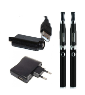  Elektronická cigareta GoTech CE5-S bezknotová 1100 mAh 2ks Černá