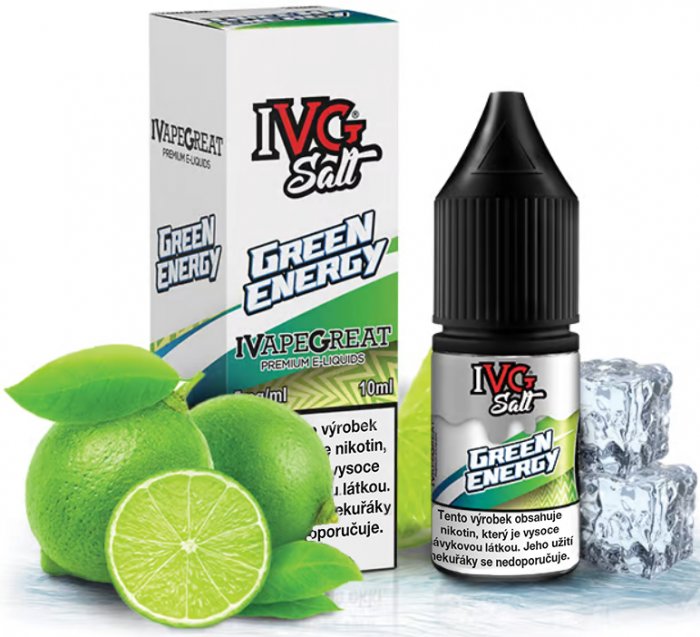 E-Liquid IVG SALT Green Energy 10ml - 20mg