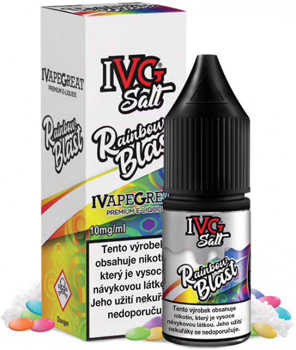 E-Liquid IVG SALT Rainbow Blast 10ml - 20mg